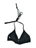 Pualani Solid Black Swimsuit Top Size L - photo 2