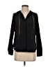 MICHAEL Michael Kors 100% Polyester Black Long Sleeve Blouse Size XS - photo 1