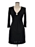 Jessica Howard 100% Polyester Solid Black Cocktail Dress Size 6 - photo 1
