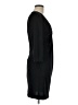 Jessica Howard 100% Polyester Solid Black Cocktail Dress Size 6 - photo 4