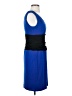 Ann Taylor Color Block Blue Cocktail Dress Size 4 - photo 4