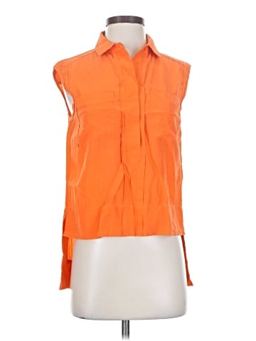 Diane von Furstenberg Sleeveless Silk Top (view 1)