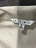CAbi Solid Ivory Trenchcoat Size 6 - photo 6