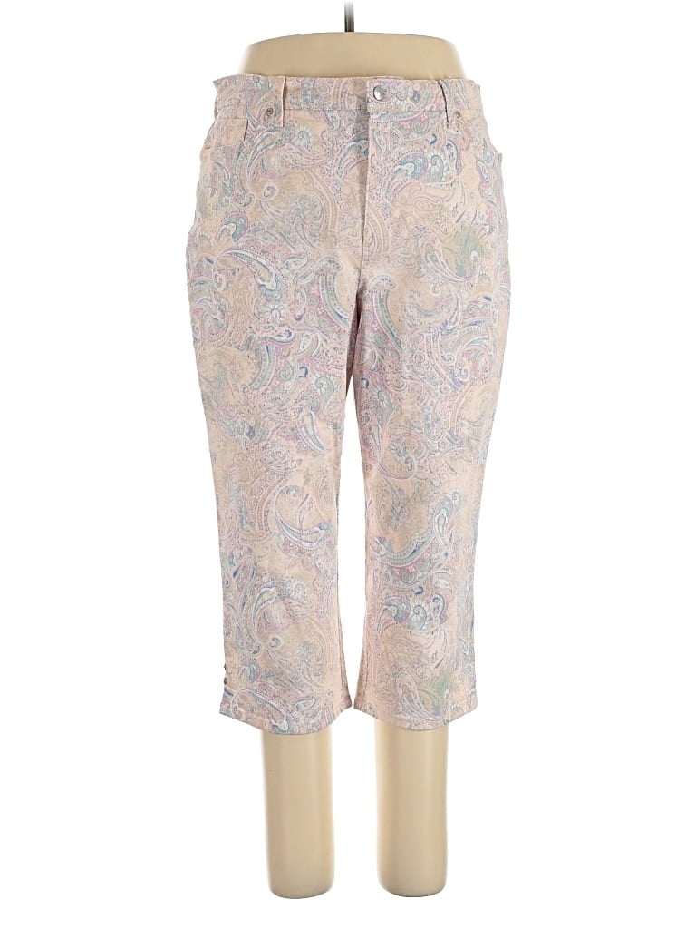 Pre-owned Gloria Vanderbilt Casual Pants In Pink
