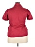 Maxine Burgundy Short Sleeve Blouse Size 22 - photo 2
