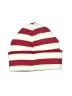 Tesa Babe Stripes Burgundy Red Beanie Size 0-3 mo - photo 1