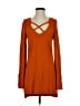 Free People Orange Pullover Sweater Size S - photo 1