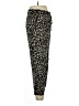 One By Chapter One Animal Print Black Casual Pants Size XL - photo 4