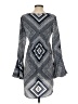 Stone Cold Fox 100% Silk Argyle Blue Casual Dress Size XS (0) - photo 2