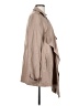SLY 100% Rayon Tan Trenchcoat Size Sm (1) - photo 4