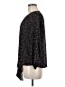West Kei 100% Polyester Black 3/4 Sleeve Blouse Size M - photo 5