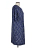 Versona Print Blue Casual Dress Size L - photo 4