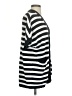 CAbi 100% Cotton Stripes Gray Cardigan Size S - photo 4