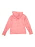 Lands' End 100% Polyester Pink Pullover Hoodie Size 10 - 12 - photo 2