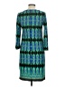Laundry by Design Aztec Or Tribal Print Teal Casual Dress Size 6 - photo 2