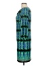 Laundry by Design Aztec Or Tribal Print Teal Casual Dress Size 6 - photo 5