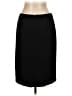 Jones & Co Solid Black Formal Skirt Size 10 - photo 2