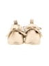 First Steps Boutique Ivory Gold Booties Size 6-9 mo (baby) - photo 2