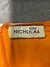 Nicholas 100% Silk Orange Silk Skirt Size 6 - photo 3