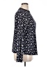 Polagram Blue Long Sleeve Blouse Size 1X - photo 4