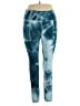 Bebe Sport Tie-dye Blue Active Pants Size 1X - photo 1