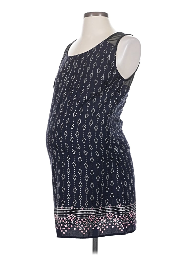 Pre-owned Pink Blush Casual Dress In Blue