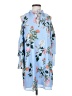 Parker 100% Polyester Blue Casual Dress Size S - photo 1