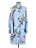 Parker 100% Polyester Blue Casual Dress Size S - photo 2