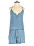 Stateside Solid Blue Romper Size XS - photo 1