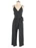 Kaileigh Stripes Black Jumpsuit Size S - photo 1