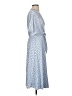 Dex Polka Dots Blue Casual Dress Size XS - photo 4