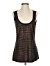 Grayse Brown Sleeveless Top Size S - photo 1