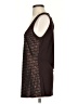 Grayse Brown Sleeveless Top Size S - photo 5