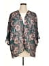 Unbranded 100% Polyester Tropical Green Kimono Size XL - photo 1