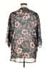 Unbranded 100% Polyester Tropical Green Kimono Size XL - photo 2