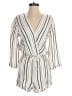 Bella Dahl Stripes Ivory Romper Size XS - photo 1