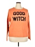 State Of Mind 100% Polyester Orange Pullover Sweater Size XXL - photo 1