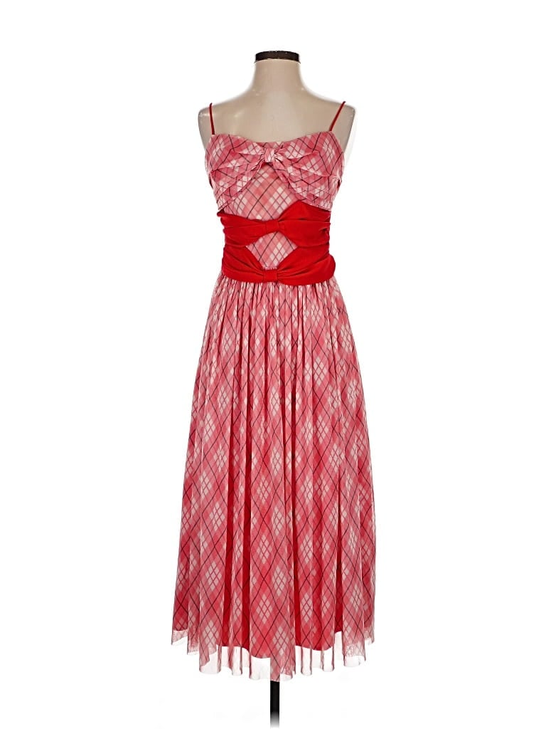 Pre-owned Adam Lippes Casual Dress In Red