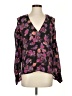 IRO 100% Silk Black Long Sleeve Silk Top Size EU (FR) 34 / US 2 - photo 1