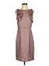 Ann Taylor LOFT 100% Polyester Brown Cocktail Dress Size 2 - photo 1