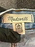 Madewell 100% Cotton Hearts Blue Jeans Size 25 waist - photo 7