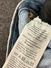 Madewell 100% Cotton Hearts Blue Jeans Size 25 waist - photo 9