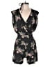 CAbi Floral Black Romper Size S - photo 1