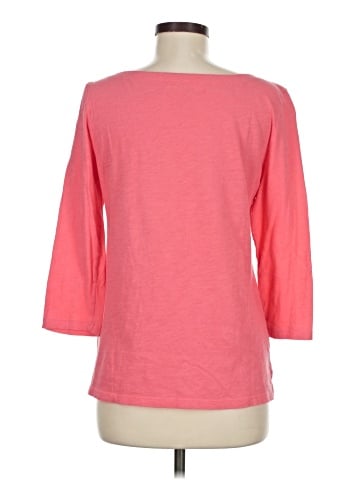 Ann Taylor LOFT Outlet 3/4 Sleeve T-Shirt (view 2)