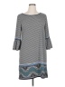 Max Studio Chevron-herringbone Gray Casual Dress Size XL - photo 1