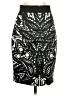 Express Graphic Black Formal Skirt Size 0 - photo 2