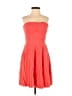 Bebe Orange Pink Cocktail Dress Size 2 - photo 1