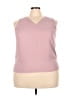 Nine West 100% Polyester Pink Sleeveless Top Size XXL - photo 1