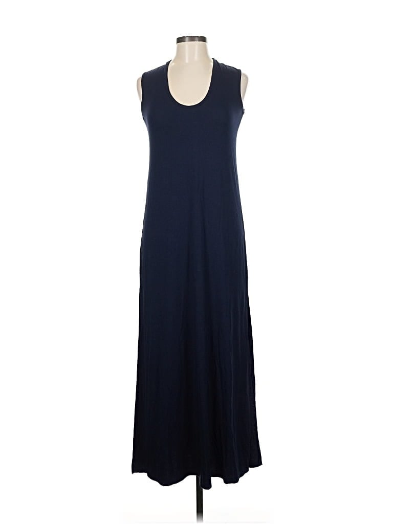 Pre-owned Go Couture Casual Dress In Blue