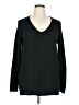 Ava & Viv Chevron-herringbone Black Pullover Sweater Size 14 (X) - photo 1